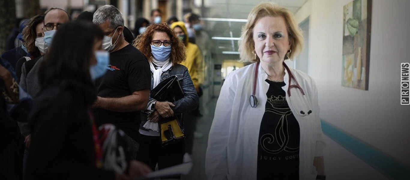 Μ.Παγώνη: Ή «βάζετε το κεφάλι σας στο ντορβά» και εμβολιάζεστε ή ξεχάστε την επιστροφή στην «κανονικότητα»!